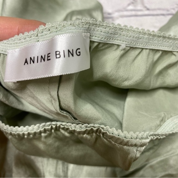 ANINE BING Jade Silk short size Large - Picture 4 of 6